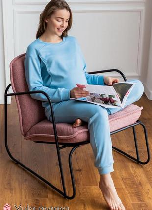 Теплая пижама для беременных и кормящих мам1 фото