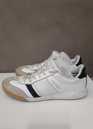 Кожаные кроссовки skechers