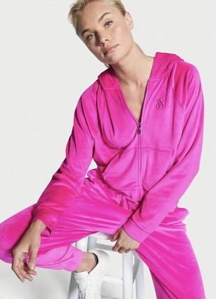 Велюровый вельветовый бархатный костюм victoria’s secret