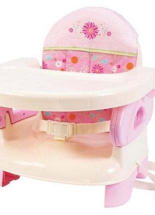 Summer infant стільчик-бустер deluxe folding booster seat, рожевий