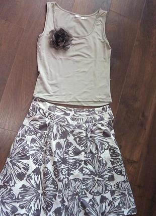 Майка b-young серебристого цвета