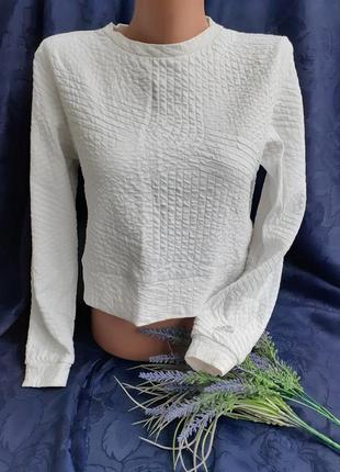 Свитшот perf sweatshirt укороченная гофрированная кофта лонгслив с рукавами спортивная божья коровка с разрезом на спине7 фото