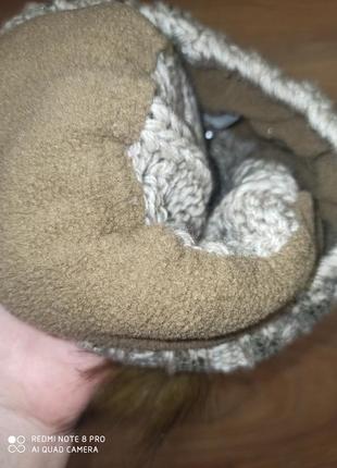 Шапка для девочки ugg 2