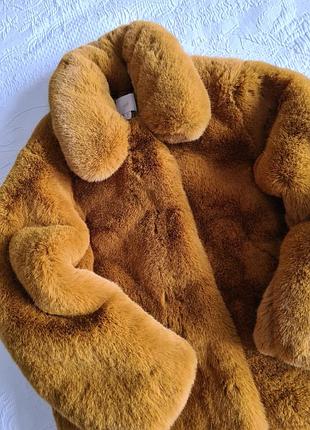 Жіноча плюшева шубка еко шуба hm9 фото