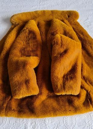 Жіноча плюшева шубка еко шуба hm10 фото