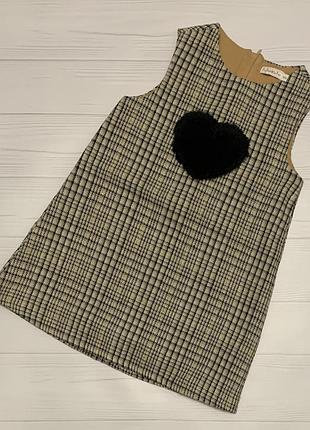 Теплий сарафан/сукня original marines на вік 30-36 міс