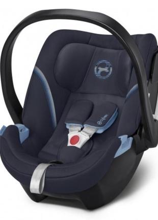 Автокрісло cybex aton 5 navy blue гр. 0+ 0-13 кг.