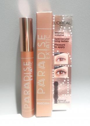 Черная тушь для ресниц l'oreal paris mascara paradise extatic до 10.221 фото