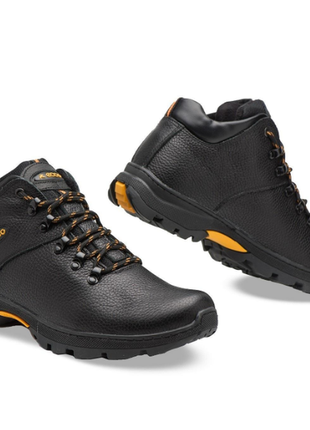 У них буде дуже тепло! шкіряні чоловічі зимові кросівки черевики з теплим хутром