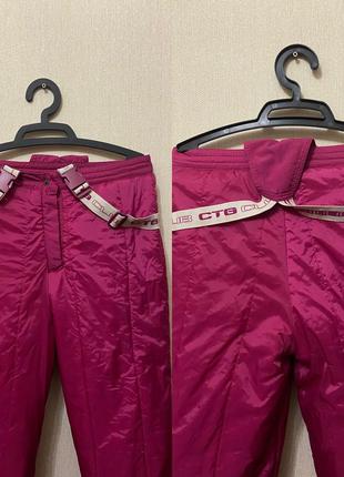 Тёплые лыжные штаны полукомбинезон lindex p. 1648 фото