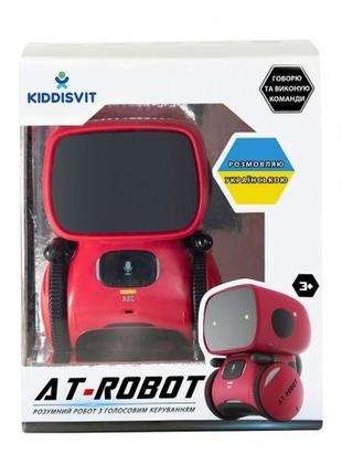 Інтеракт. робот з голосовим керуванням – at-rоbot (черв., укр.)2 фото