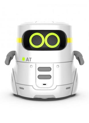 Розумний робот з сенсорним керуванням та навчальними картками - at-robot 2 (білий)