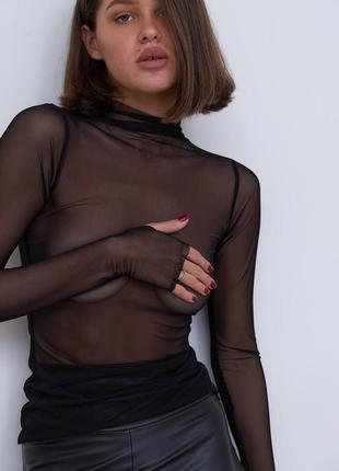 Гольф сіточка з необробленими краями