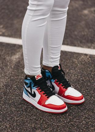 Nike air jordan 1 высокие кроссовки найк