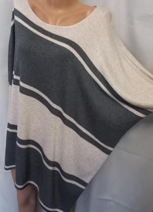 Стильная блуза, свитер, джемпер, в составе шерсть, оверсайз   №6kt2 фото