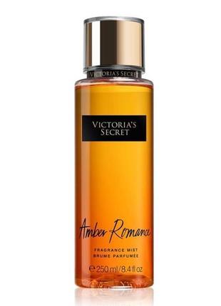 Парфумований спрей для тіла victoria's secret amber romance1 фото