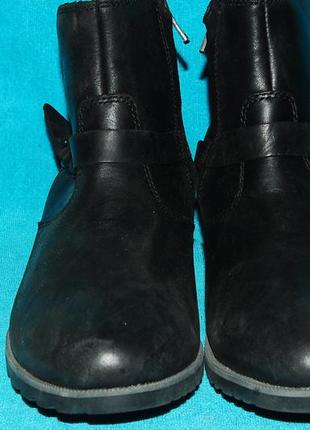 Черные кожаные деми ботинки teva 38 размер3 фото