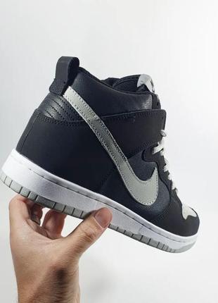 Кросівки чоловічі nike sb dunk high
•black grey8 фото