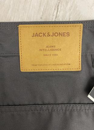 Штаны jack and jones core dale colin chinos grey9 фото