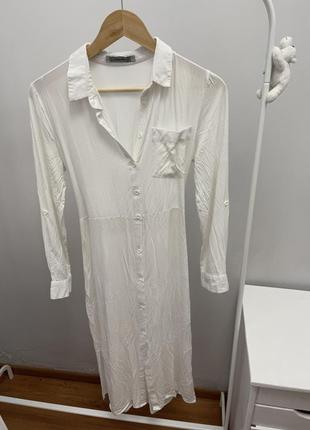 Біле плаття сорочка