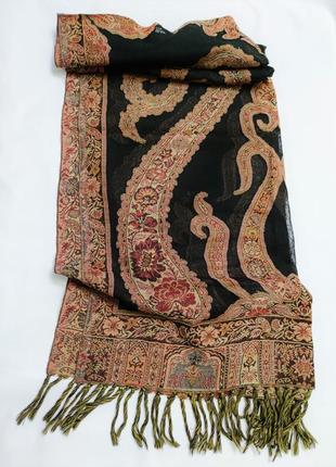 Eastern elegance шерстяной палантин шарф jamawars /7151/7 фото