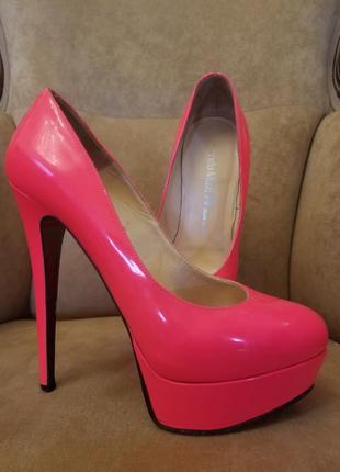 Туфлі шкіряні nando muzi стріпи pole dance танці на пілоні