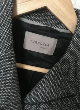 Теплий піджак шерсть пиджак жакет жекет4 фото