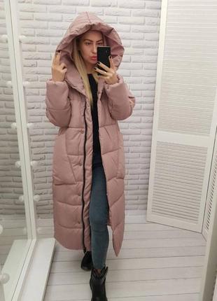 Aiza куртка зимова жіноча пуховик теплий пальто блискавка кнопки а500 від aiza3 фото