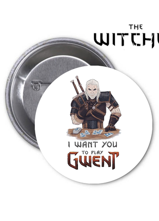 Значок badge game гра the witcher відьмак