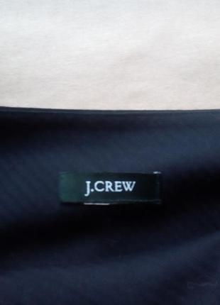 Черная элегантная базовая юбка дорогого бренда j crew3 фото