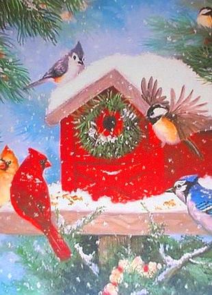 Живопись по номерам птицы 40 х 50 см y5332