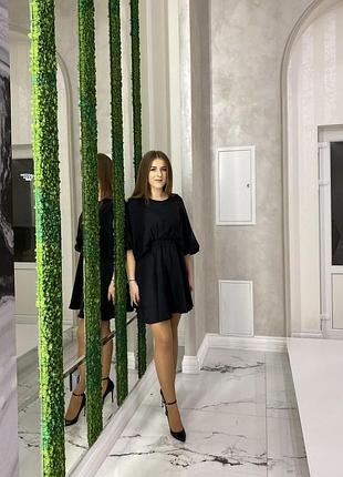 Чорна сукня zara