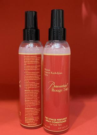 Двофазний парфумований спрей-кондиціонер для кінчиків волосся5 фото