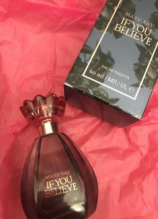 Туалетна вода if you believe mary kay новинка!3 фото