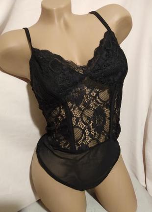 Шикарний мереживний бодік nl 10(38)