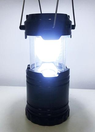 Туристический фонарь-лампа на солнечной батарее с функцией павербанка2 фото
