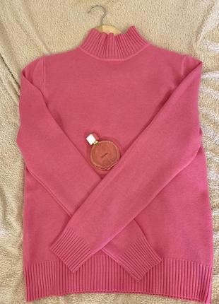 Теплий светр в рожевому кольорі solmar