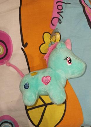 Брелок м'яка іграшка єдиноріг