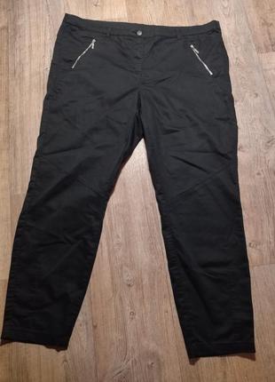 Отличные женские брюки черного цвета yessica, евроразмер 48. замеры на фото1 фото