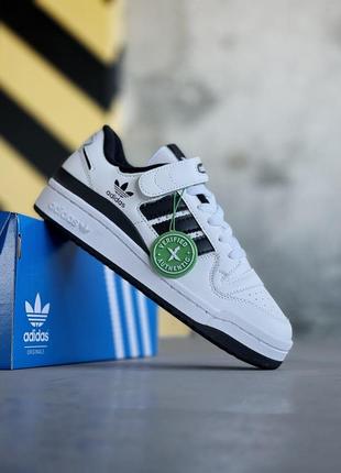 Женские кроссовки adidas forum core black fy7757 36-37-38-39-41