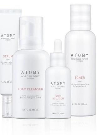 Набір для проблемної шкіри . acne clear expert system . atomy . корея