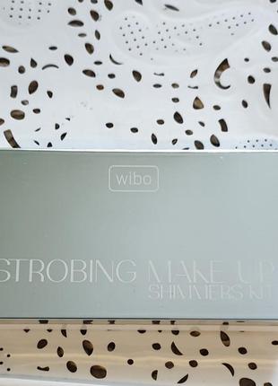 Wibo strobing make up shimmers kit палетка  для стробинга лица7 фото