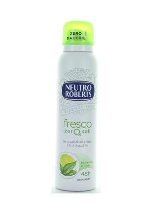 Дезодорант neutro roberts fresco te' verde e lime чай и лайм 150 мл