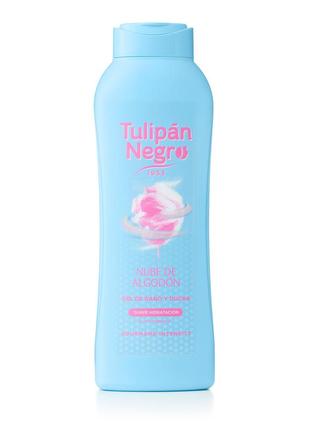 Гель для душу tulipán negro cotton cloud 720 мл іспанія