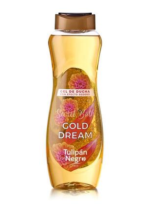 Гель для душа tulipan negro secret bath gold dream 600 мл испания