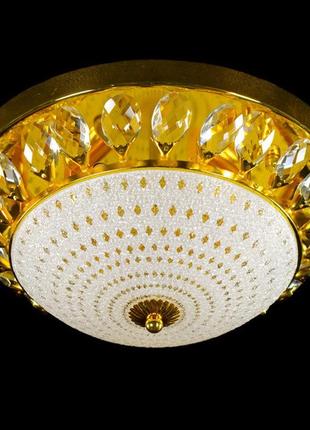Люстра потолочная золото малая 2943/4-350 fg