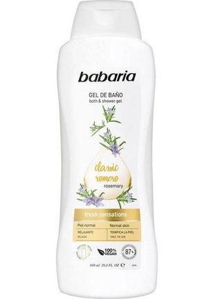 Гель для душа babaria shower gel classic 600 мл испания