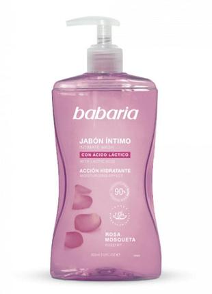 Гель для интимной гигиены с шиповником babaria intimate soap 300 мл испания