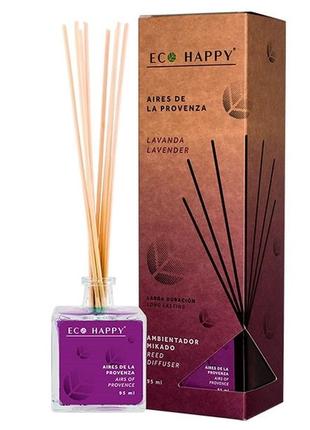 Освежитель воздуха аромадиффузор дыхание прованса mikado aires de la provence eco happy 95 мл испания