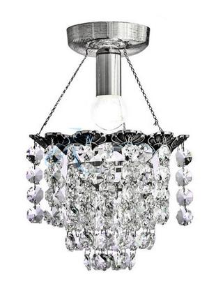 Накладної кришталевий світильник 50229/1 sbk